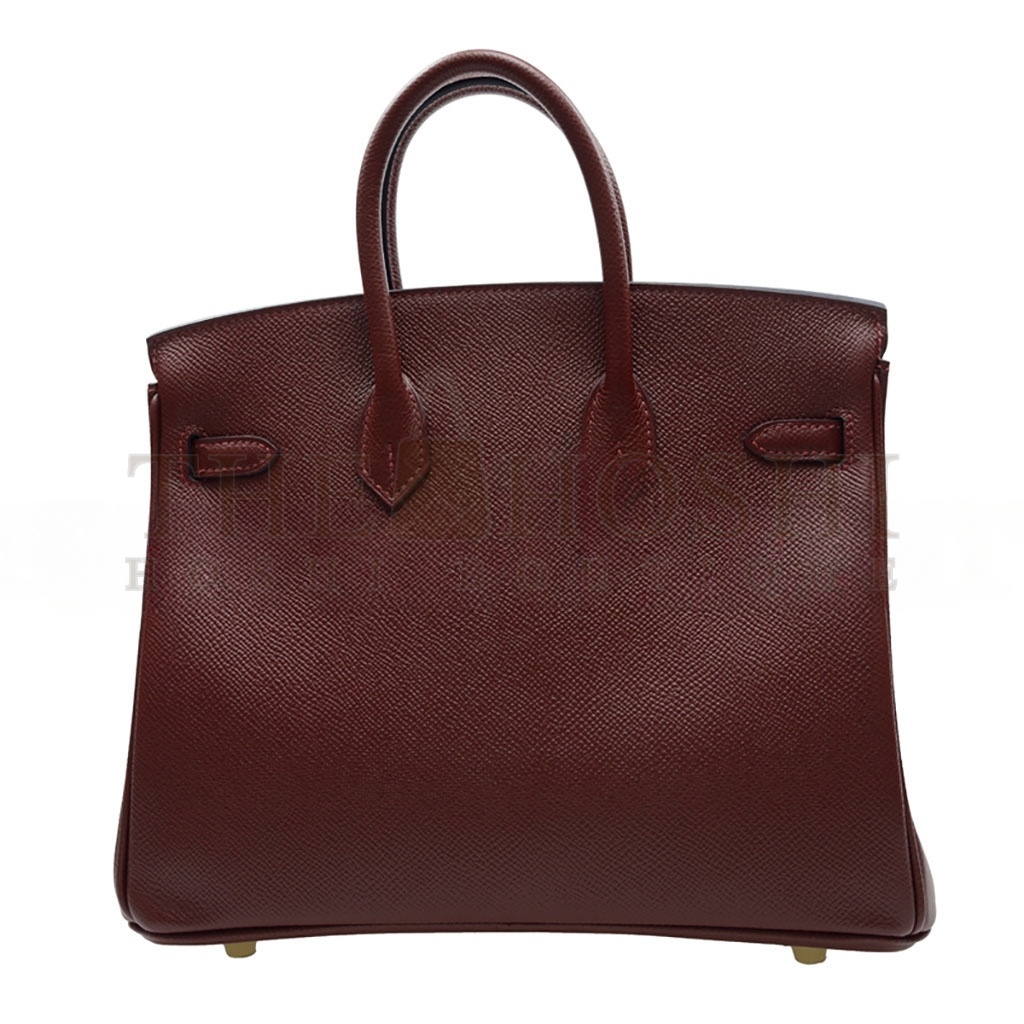 H**me5 BIRKIN 25 TOGO LEATHER BURGUNDY GOLD BUCKLE BAG BK2555EPGP (25*20*13cm) Master Quality